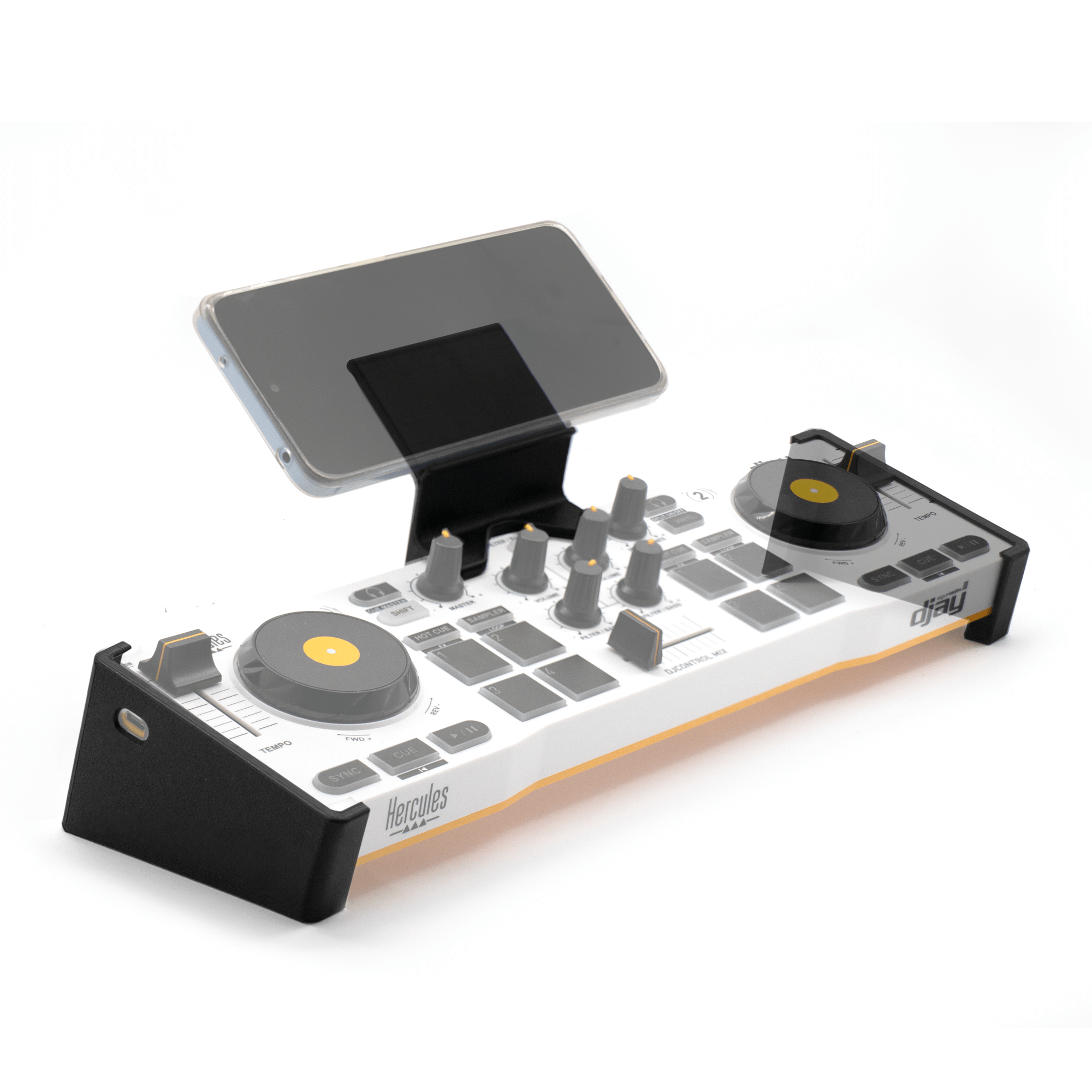 Hercules DJControl Mix and Smartphone Stand Kit
