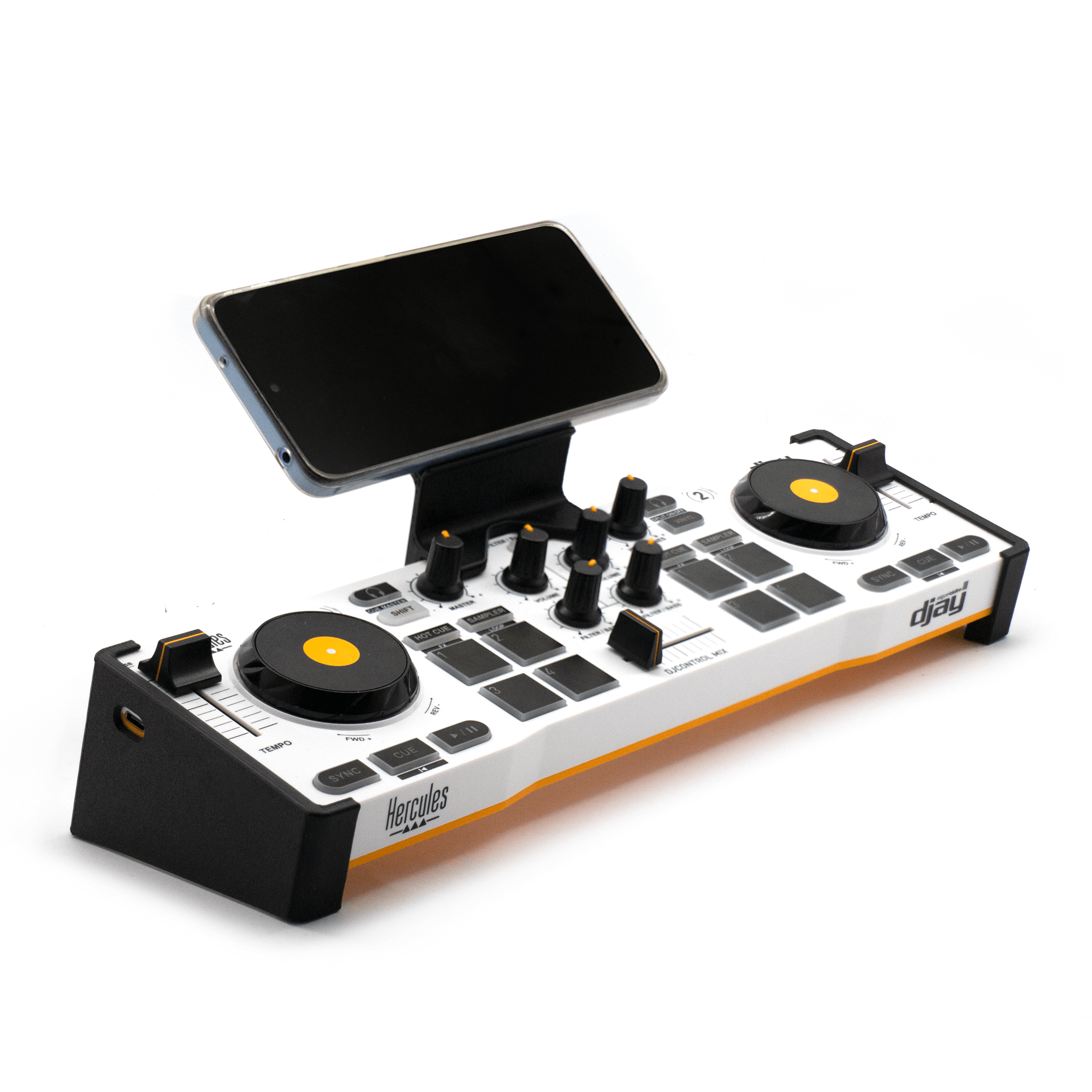 Hercules DJControl Mix and Smartphone Stand Kit