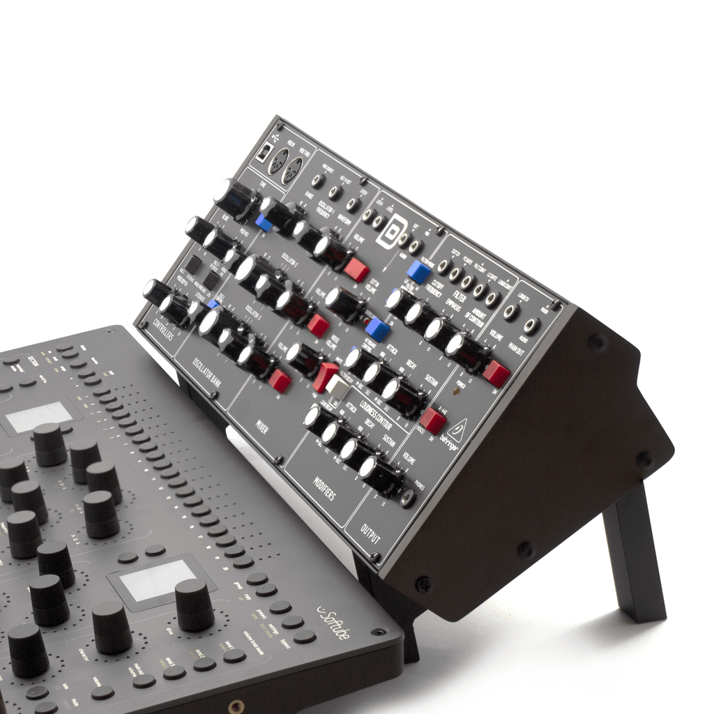 Behringer Model D, Neutron, K-2, Pro-1, WASP, CAT Stand